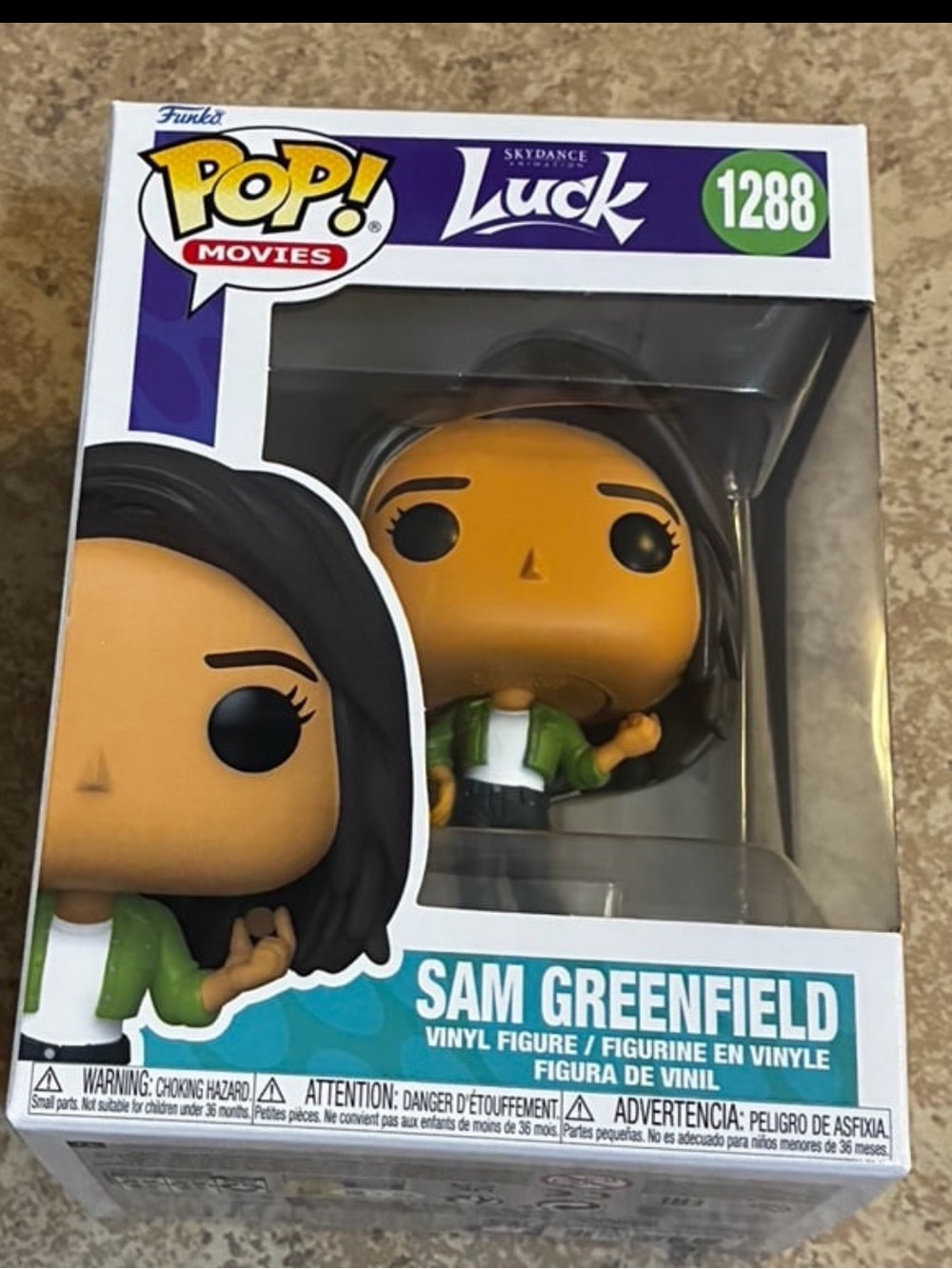 Funko Pop! Movies Luck SaFunko Pop! Movies Luck Sam Greenfield Vinyl Figure 1288